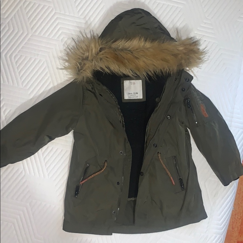 Zara boys winter coat